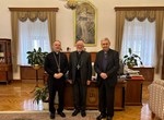 Biskupi Radoš i Mrzljak primili izmirskog nadbiskupa Martina Kmeteca